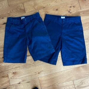 Cat & Jack navy chino shorts size 10